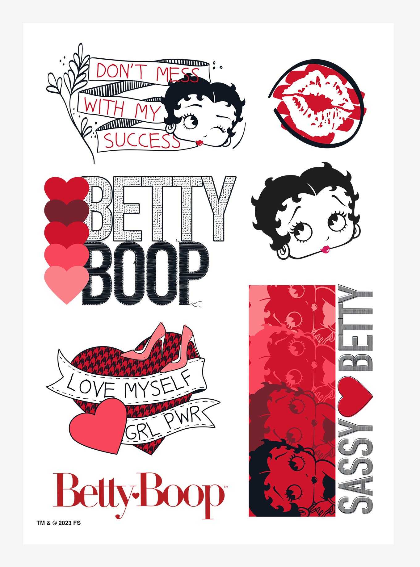Supernatural Valentine's Day Stickers and Decal Sheets
