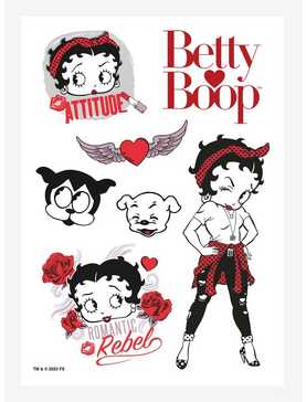 Betty Boop Bimbo And Pudgy Kiss-Cut Sticker Sheet, , hi-res