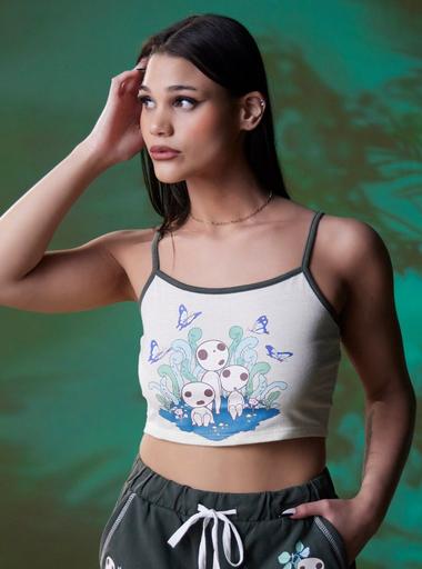 princess mononoke dress hot topic Her Universe Studio Ghibli Princess Mononoke Kodama Glow-in-the-Dark Dress   BoxLunch Exclusive
