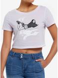 Olivia Rodrigo Guts Girls Crop T-Shirt, LAVENDER, hi-res