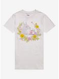 Studio Ghibli My Neighbor Totoro Flowers Boyfriend Fit T-Shirt, MULTI, hi-res