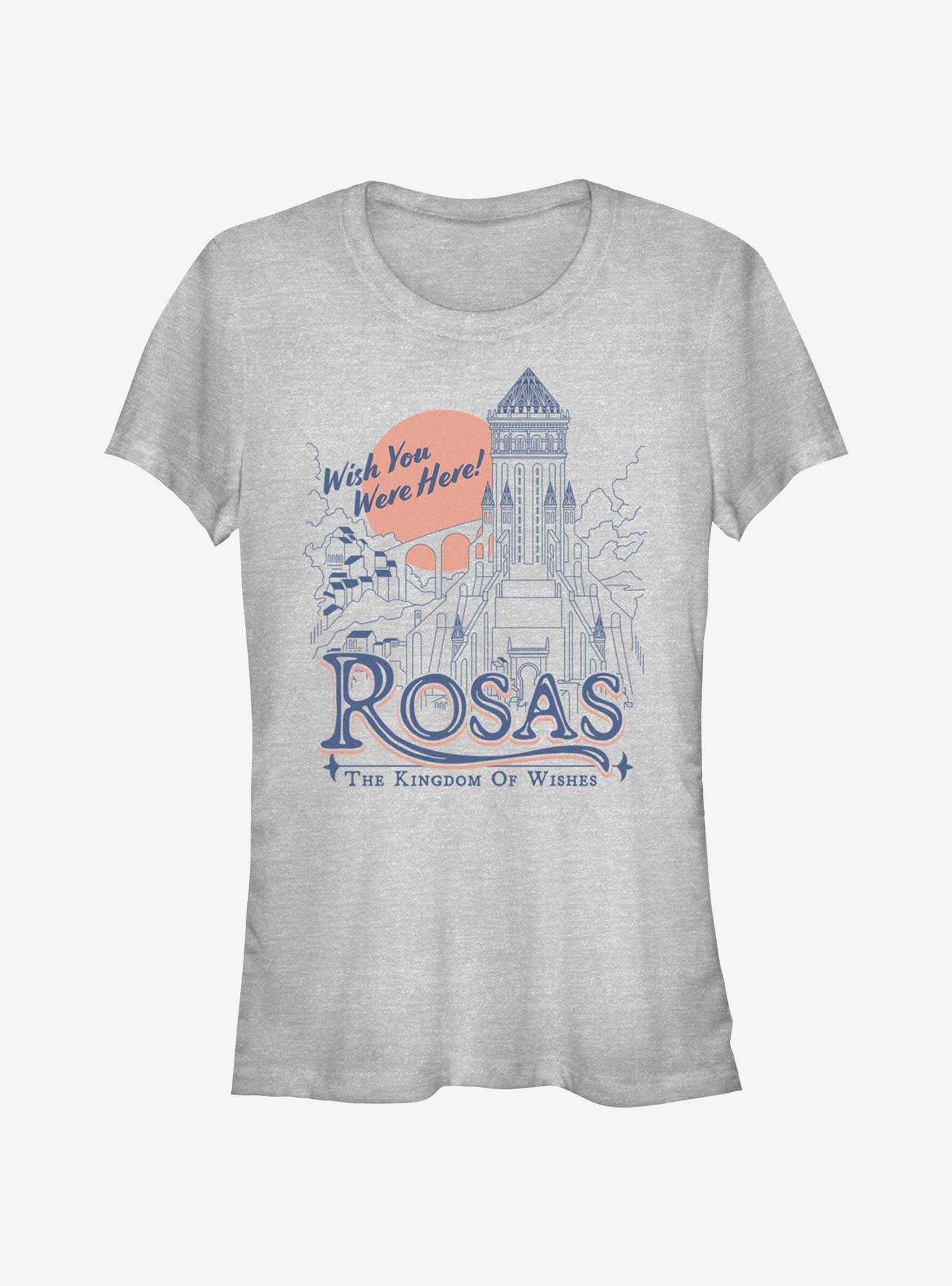 Disney Wish Rosas The Kingdom of Wishes Girls T-Shirt, , hi-res