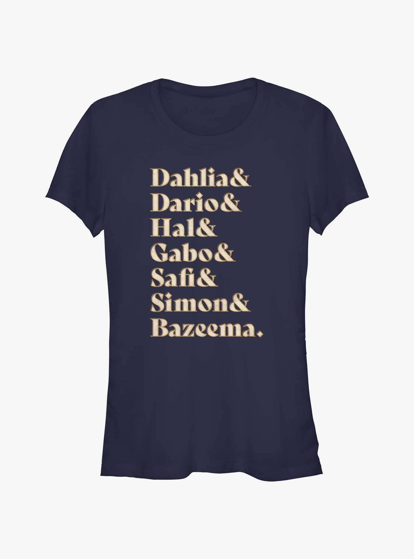 Disney Wish Dahlia & Dario & Hal & Gabo & Safi & Simon & Bazeema Girls T-Shirt, , hi-res