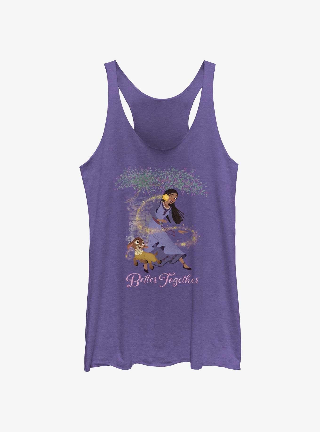 Disney Wish Better Together Girls Tank, PUR HTR, hi-res