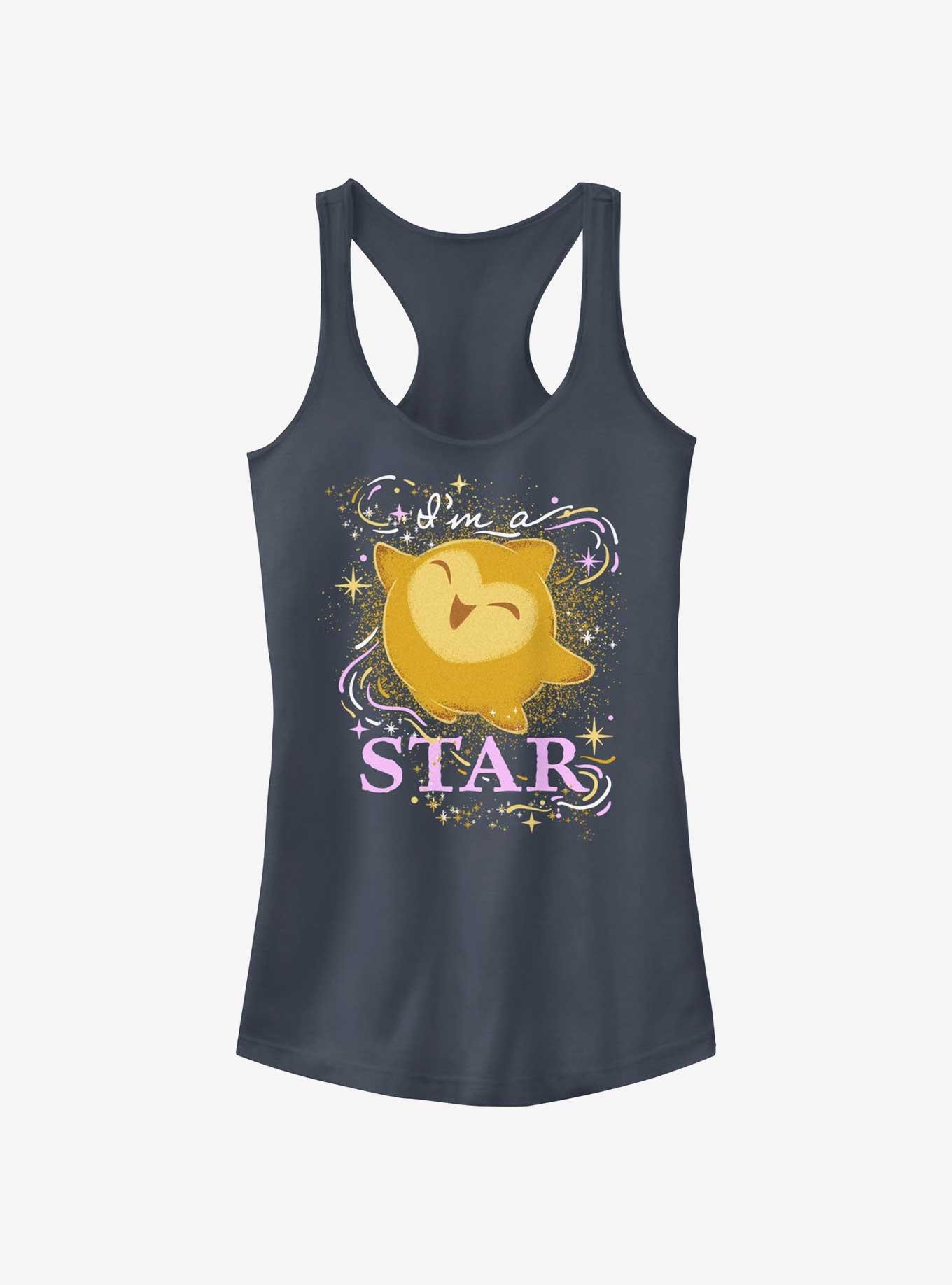 Disney Wish I'm A Star Girls Tank, INDIGO, hi-res