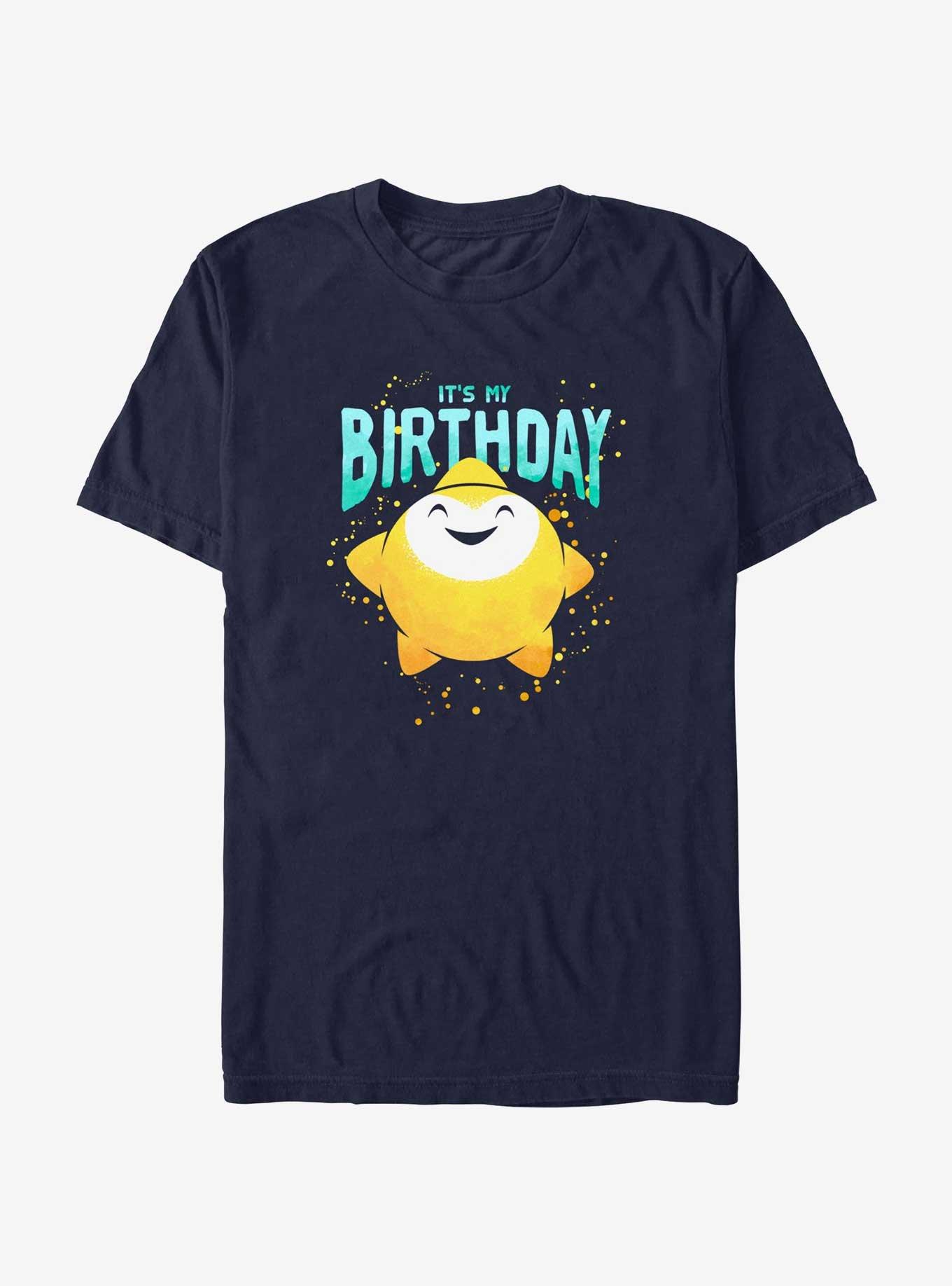 Disney Wish My Star Birthday T-Shirt, NAVY, hi-res