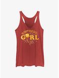 Disney Wish Star Birthday Girl Girls Tank, RED HTR, hi-res