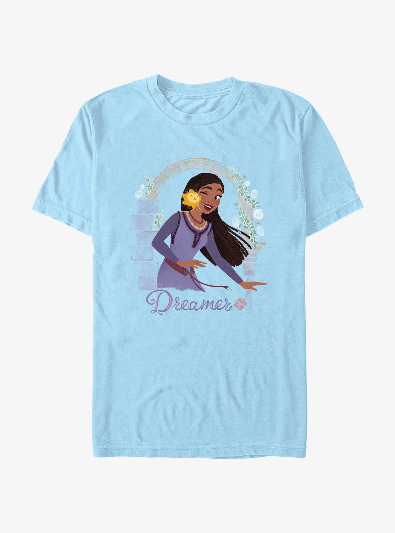 Disney Wish Dreamer T Shirt BLUE Hot Topic