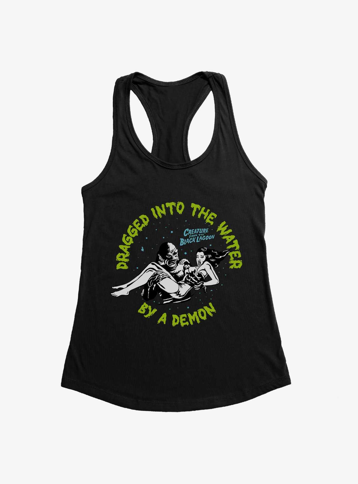 Creature From The Black Lagoon Dragged Into The Water Womens Tank Top, , hi-res