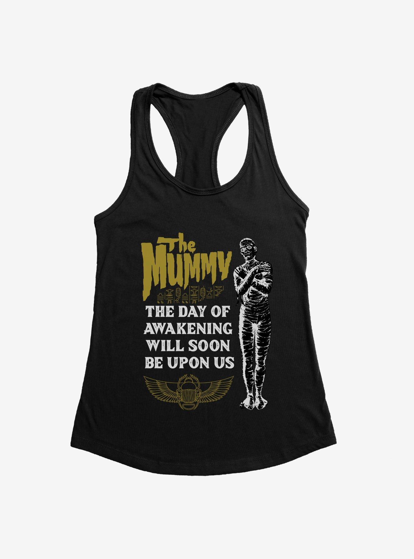 Universal Monsters The Mummy Day Of Awakening Womens Tank Top, BLACK, hi-res