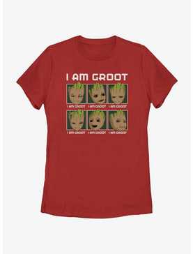 Marvel I Am Groot Expressions Womens T-Shirt, , hi-res
