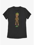 Marvel I Am Groot Little Cutie Womens T-Shirt, BLACK, hi-res