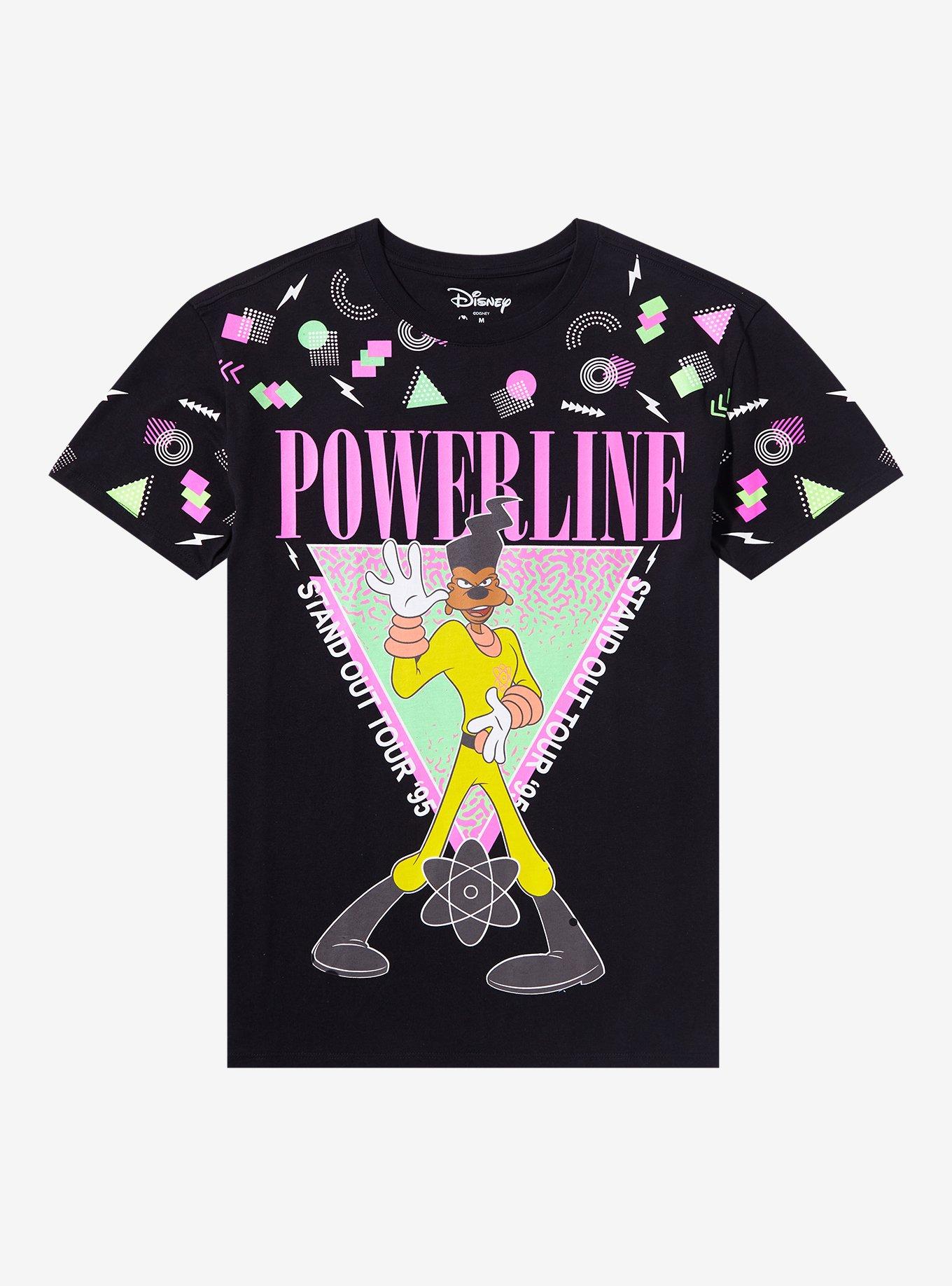 Disney A Goofy Movie Powerline Retro Boyfriend Fit Girls T-Shirt, MULTI, hi-res