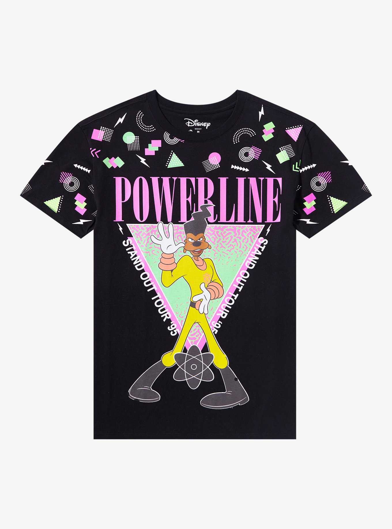 Disney A Goofy Movie Powerline Retro Boyfriend Fit Girls T-Shirt, , hi-res