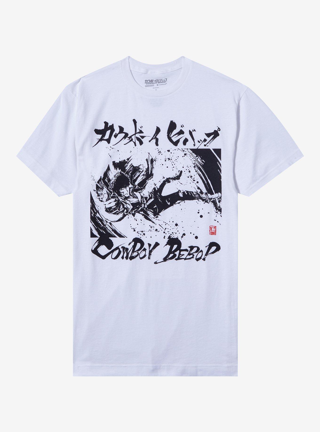 Cowboy Bebop Spike Ink Sketch T-Shirt, MULTI, hi-res