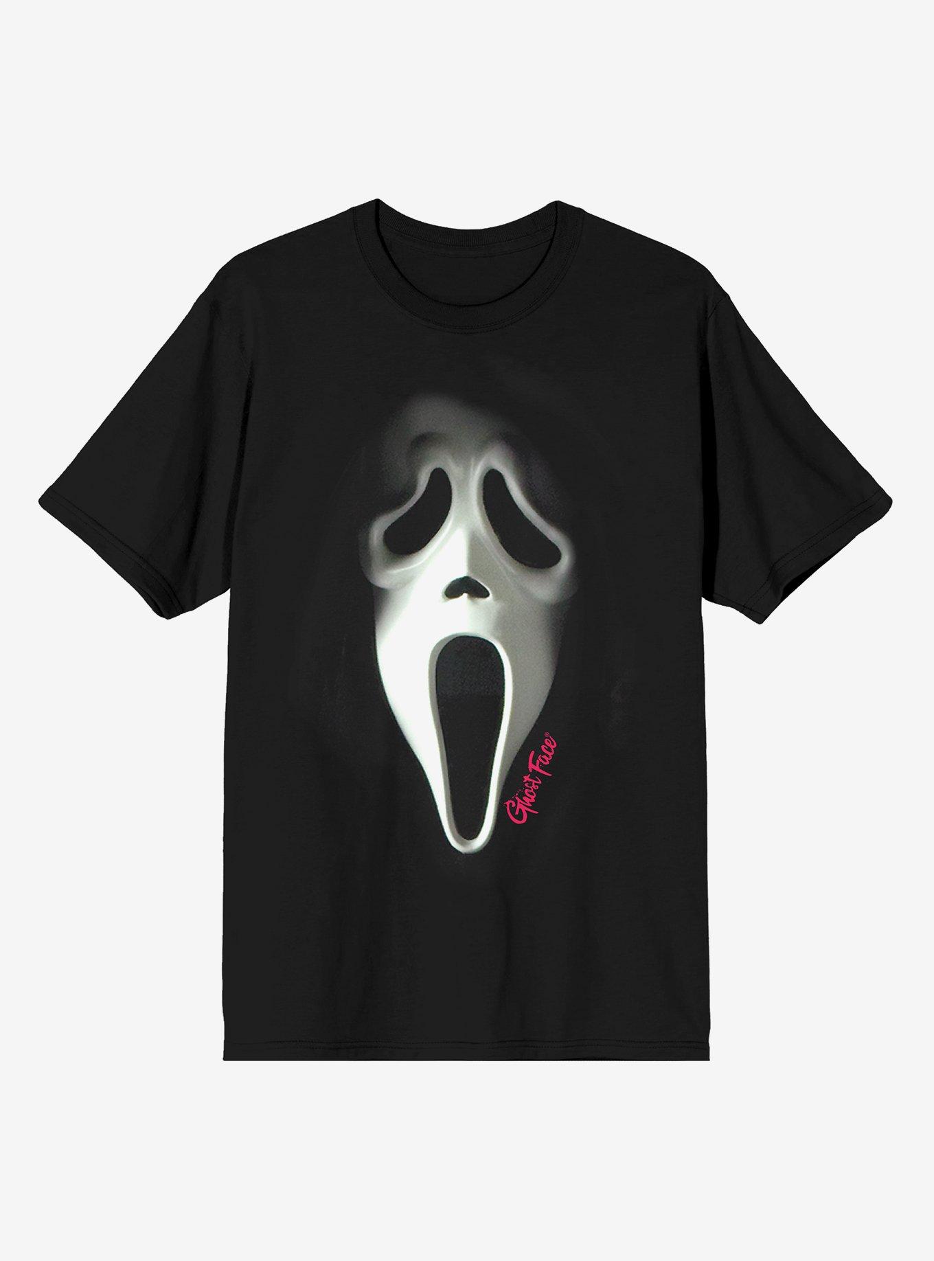 Scream Ghost Face Jumbo Mask T-Shirt, BLACK, hi-res