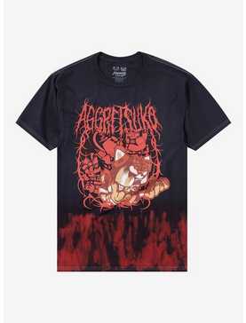 Aggretsuko Metal Dip-Dye T-Shirt, , hi-res