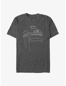 Star Wars R2-D2 Outline Big & Tall T-Shirt, , hi-res