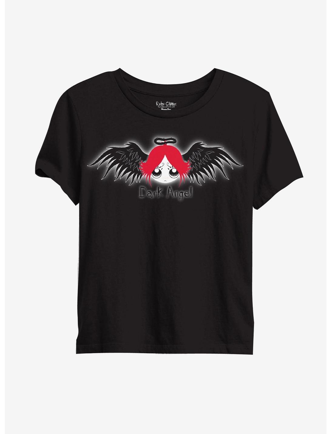 Ruby Gloom Dark Angel Boyfriend Fit Girls T-Shirt, MULTI, hi-res