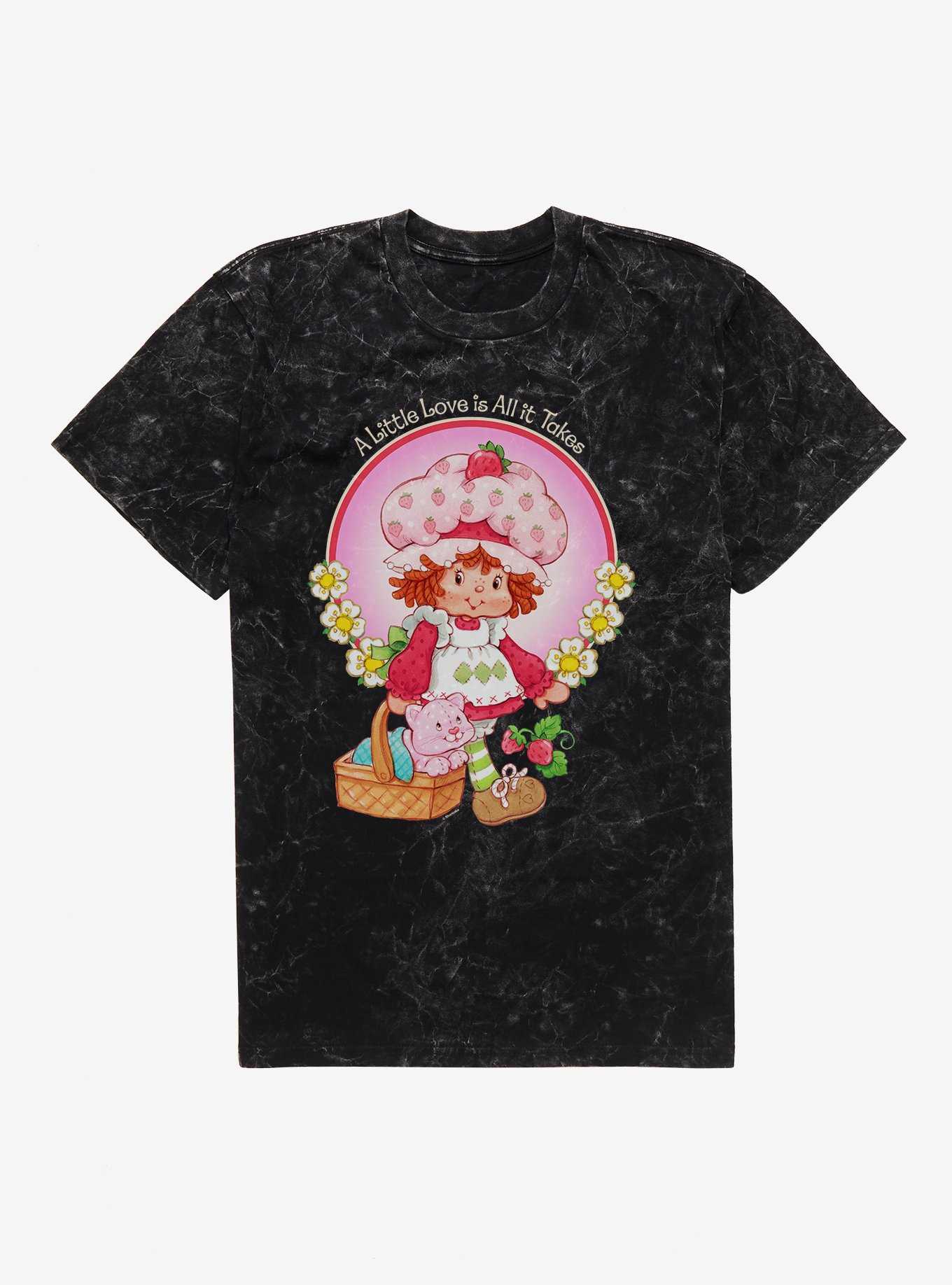 Strawberry Shortcake A Little Love Is All It Takes Mineral Wash T-Shirt, , hi-res