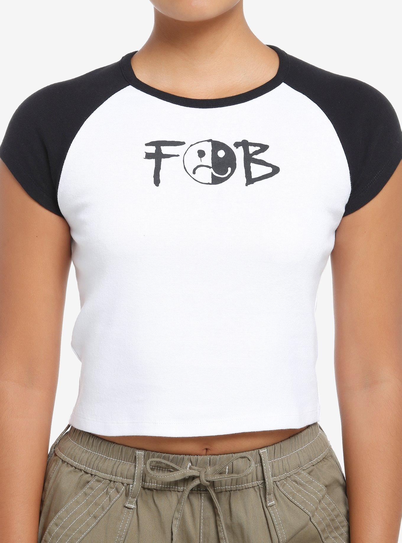 Fall Out Boys Logo Girls Raglan Baby T-Shirt