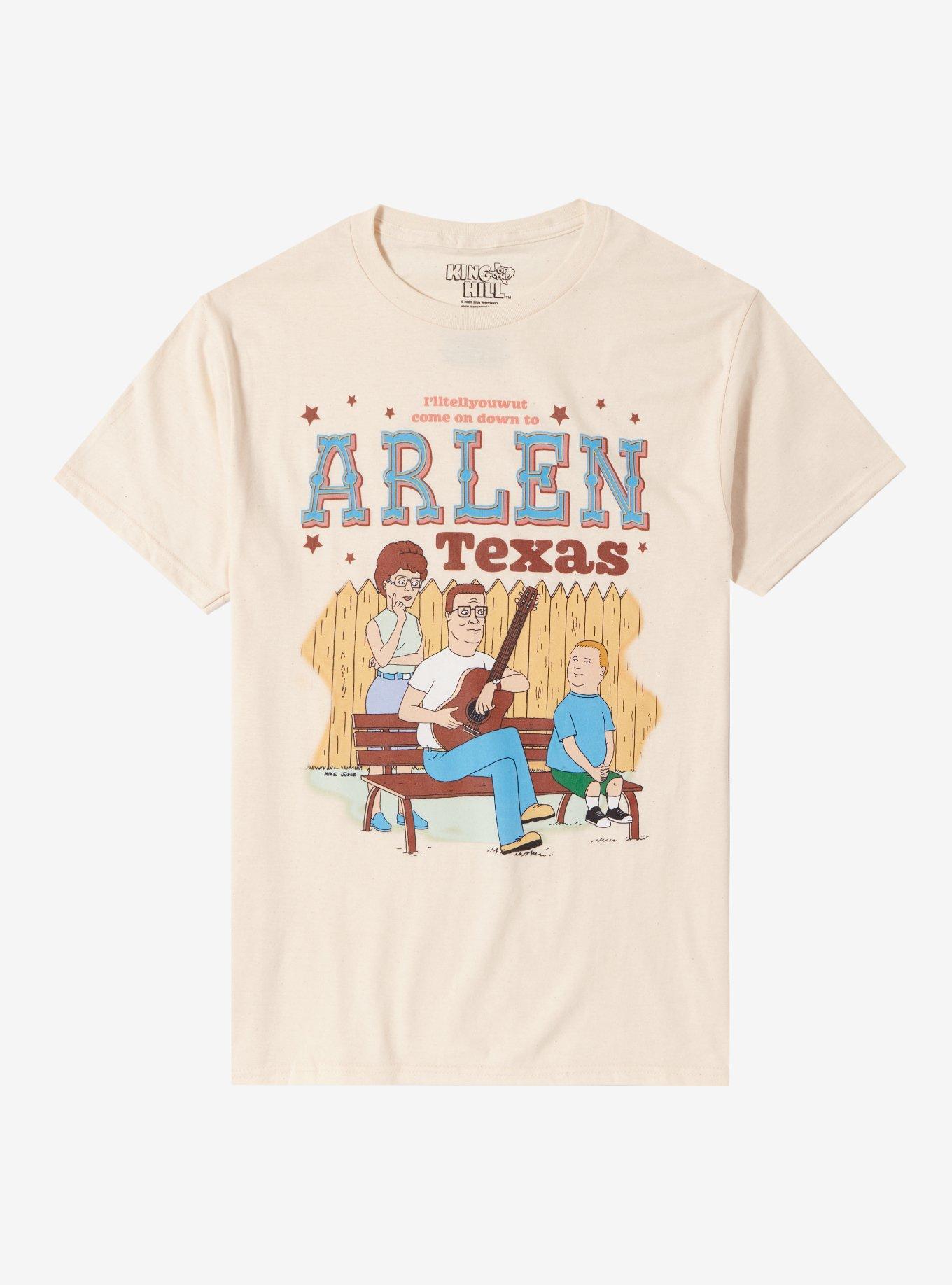 King Of The Hill Come To Arlen Texas Boyfriend Fit Girls T-Shirt 
