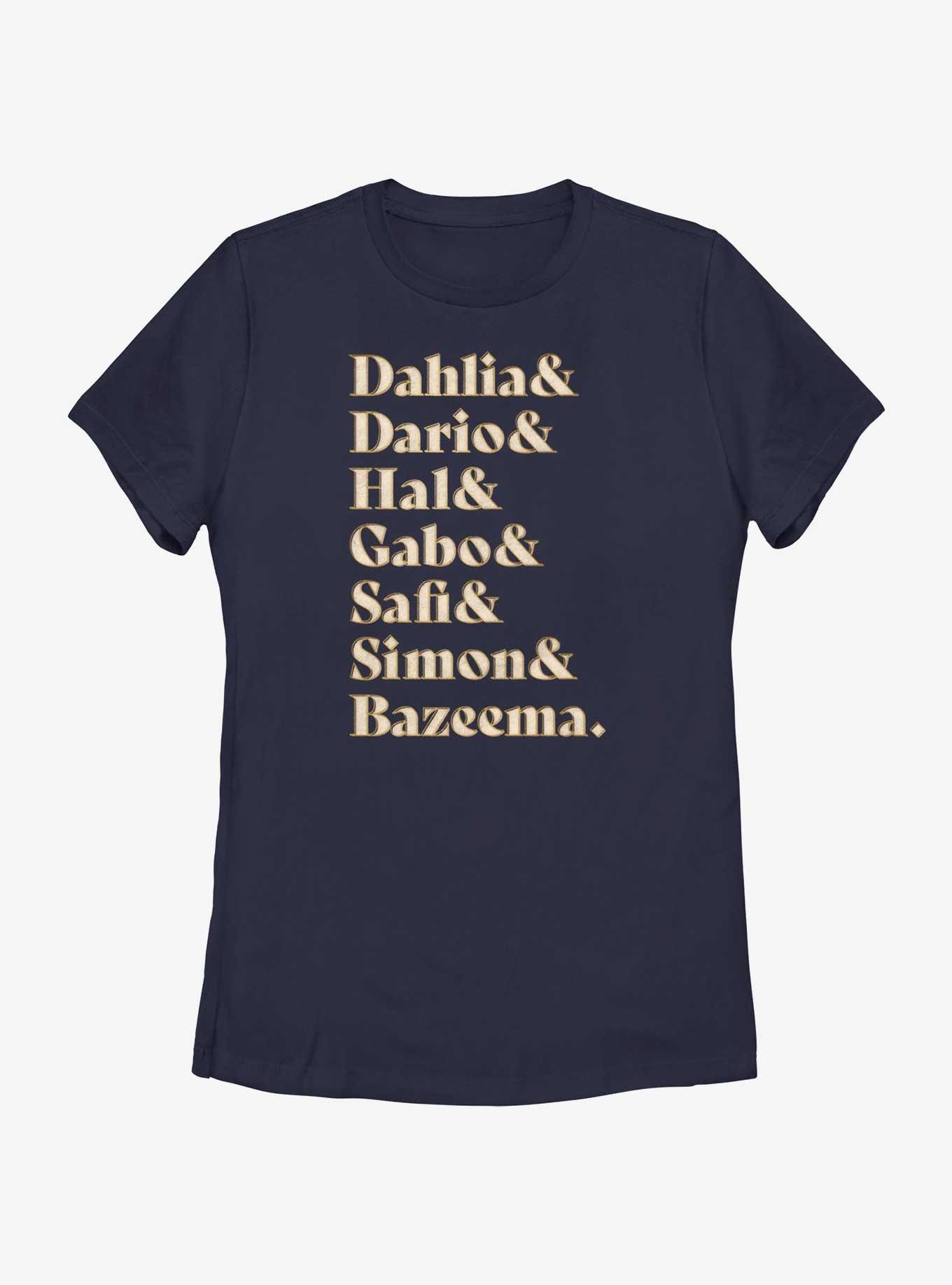 Disney Wish Dahlia & Dario & Hal & Gabo & Safi & Simon & Bazeema Womens T-Shirt, , hi-res