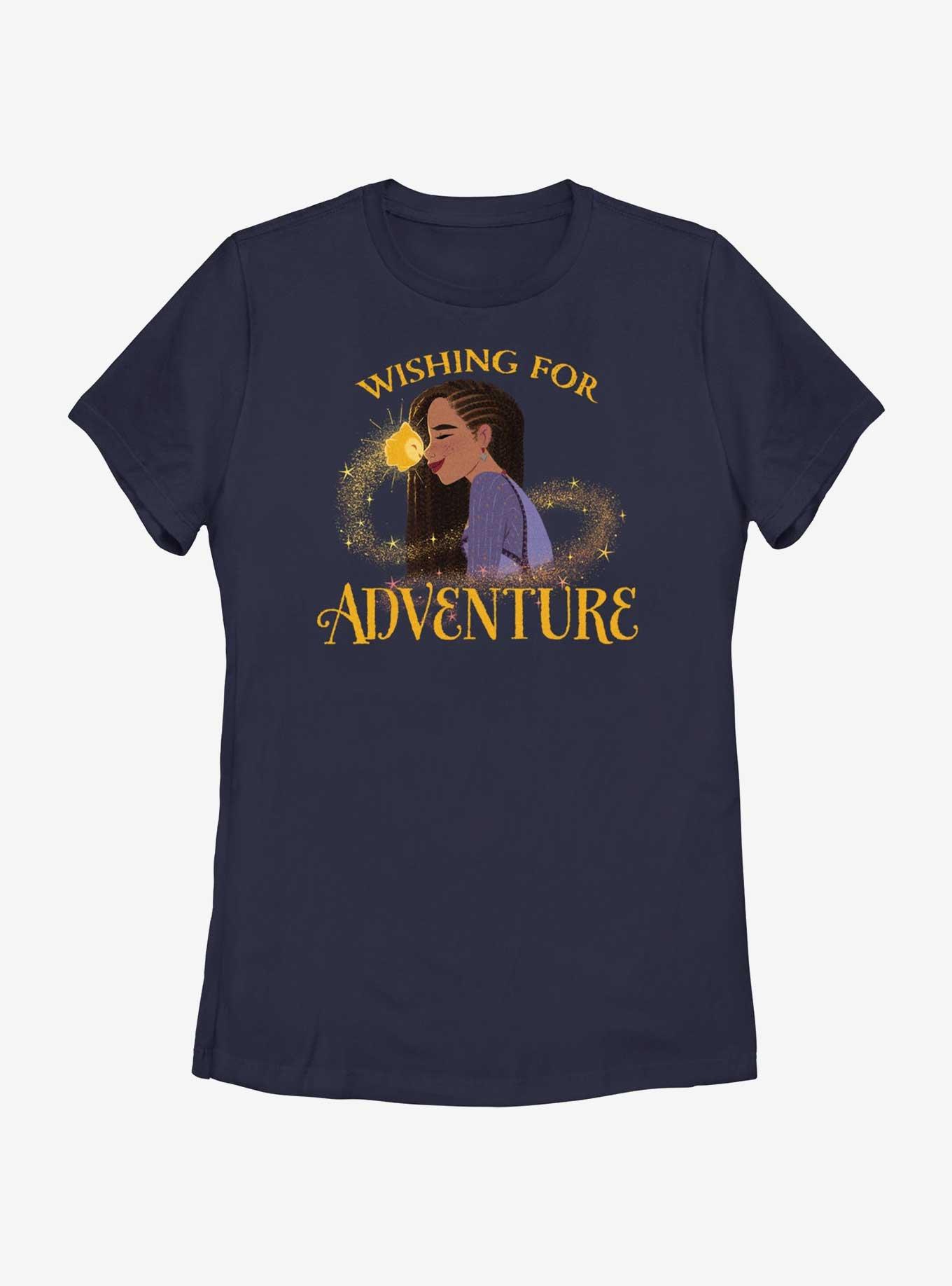 Disney Wish Asha and Star Wishing For Adventure Womens T-Shirt, , hi-res