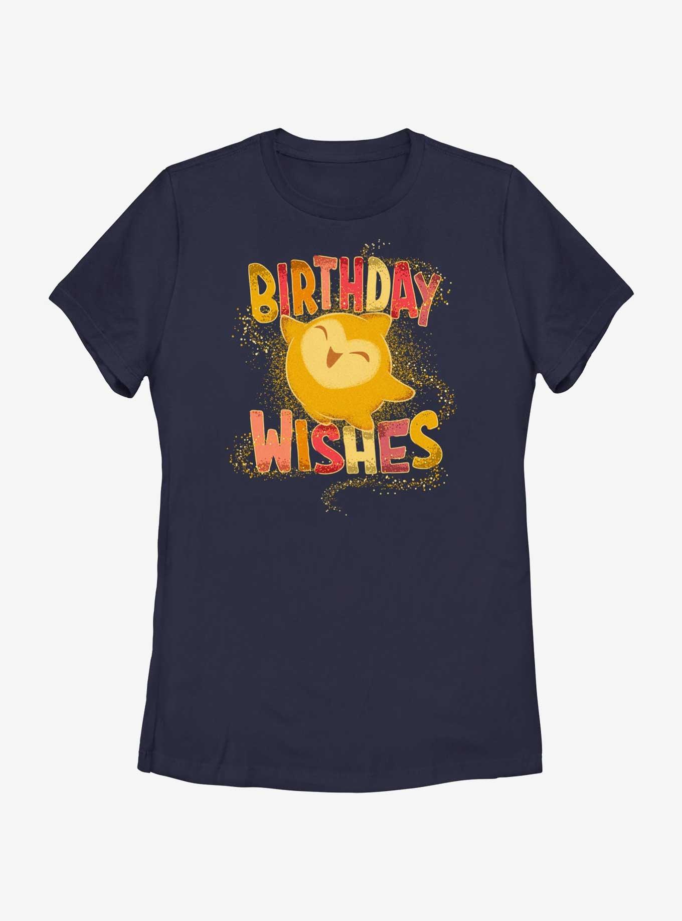 Disney Wish Birthday Star Wishes Womens T-Shirt, NAVY, hi-res