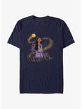 Disney Wish Shine On Asha and Star T-Shirt, NAVY, hi-res