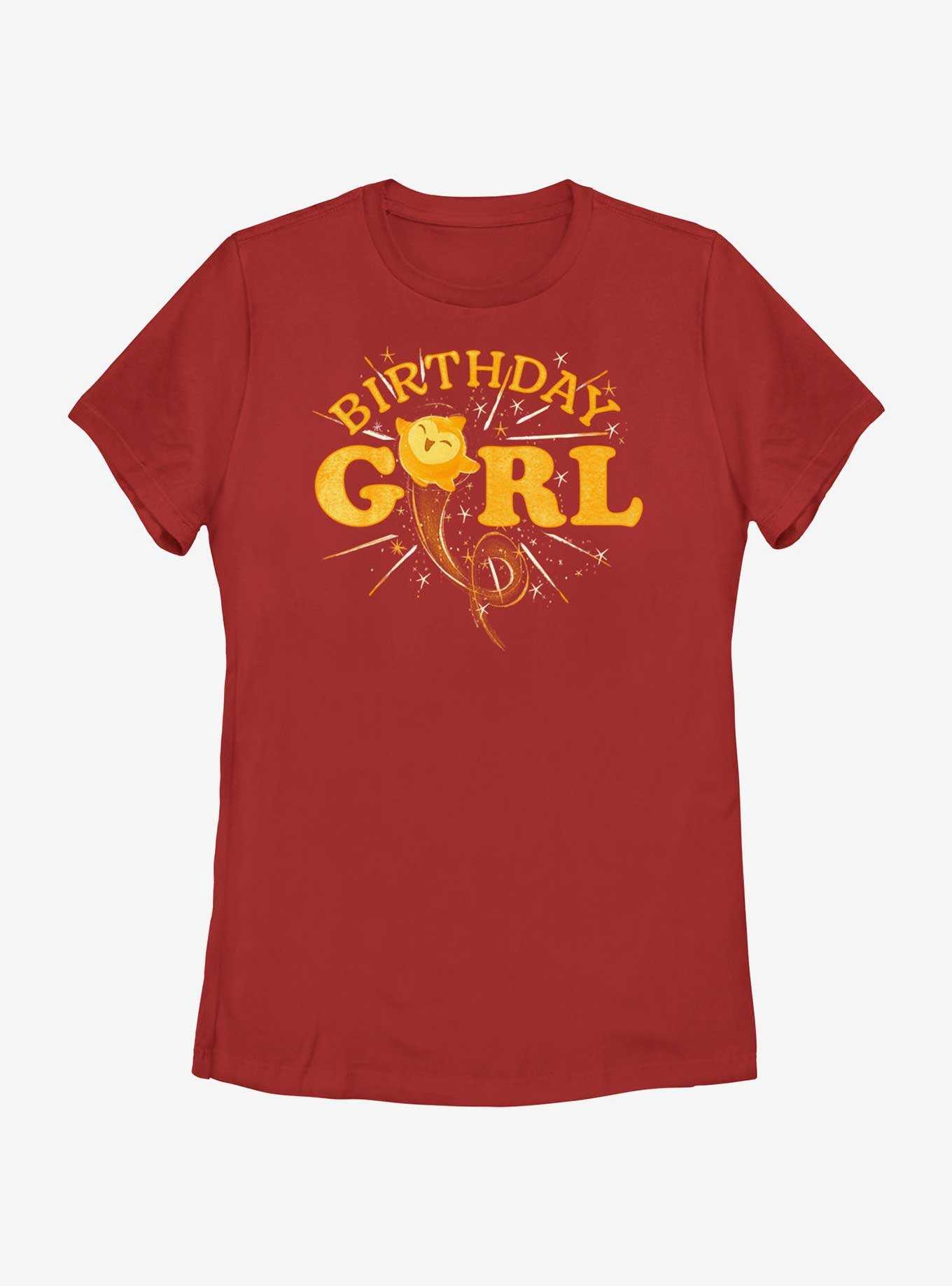 Disney Wish Star Birthday Girl Womens T-Shirt, , hi-res