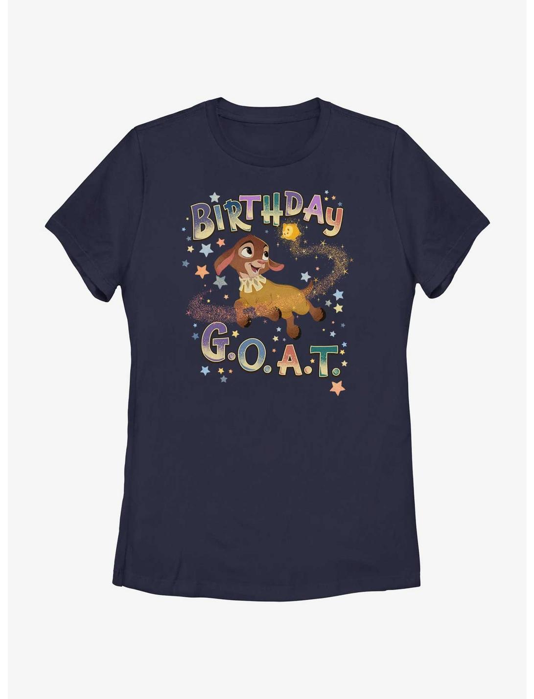 Disney Wish Birthday Goat Womens T-Shirt, NAVY, hi-res