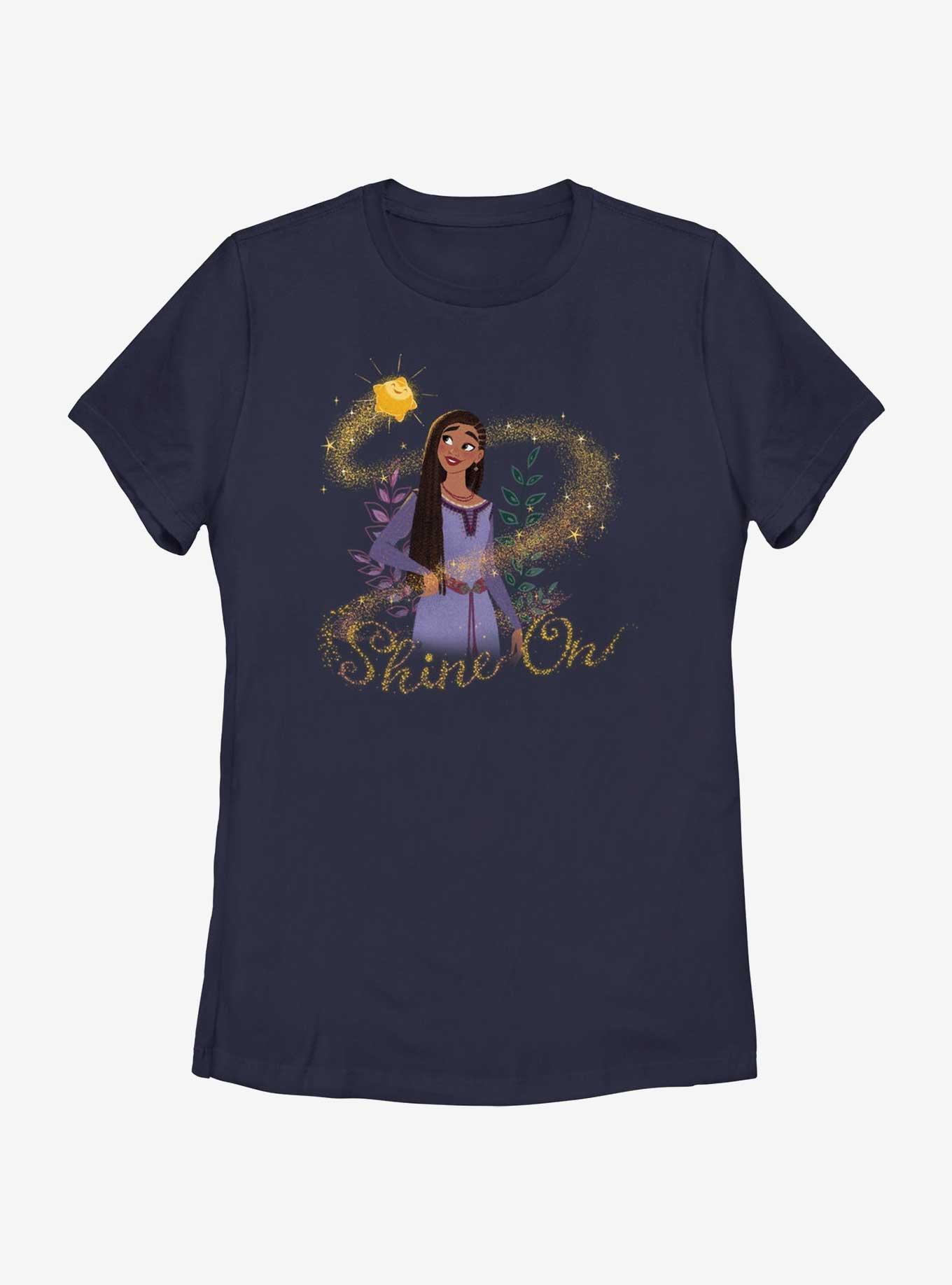 Disney Wish Shine On Asha and Star Womens T-Shirt, , hi-res