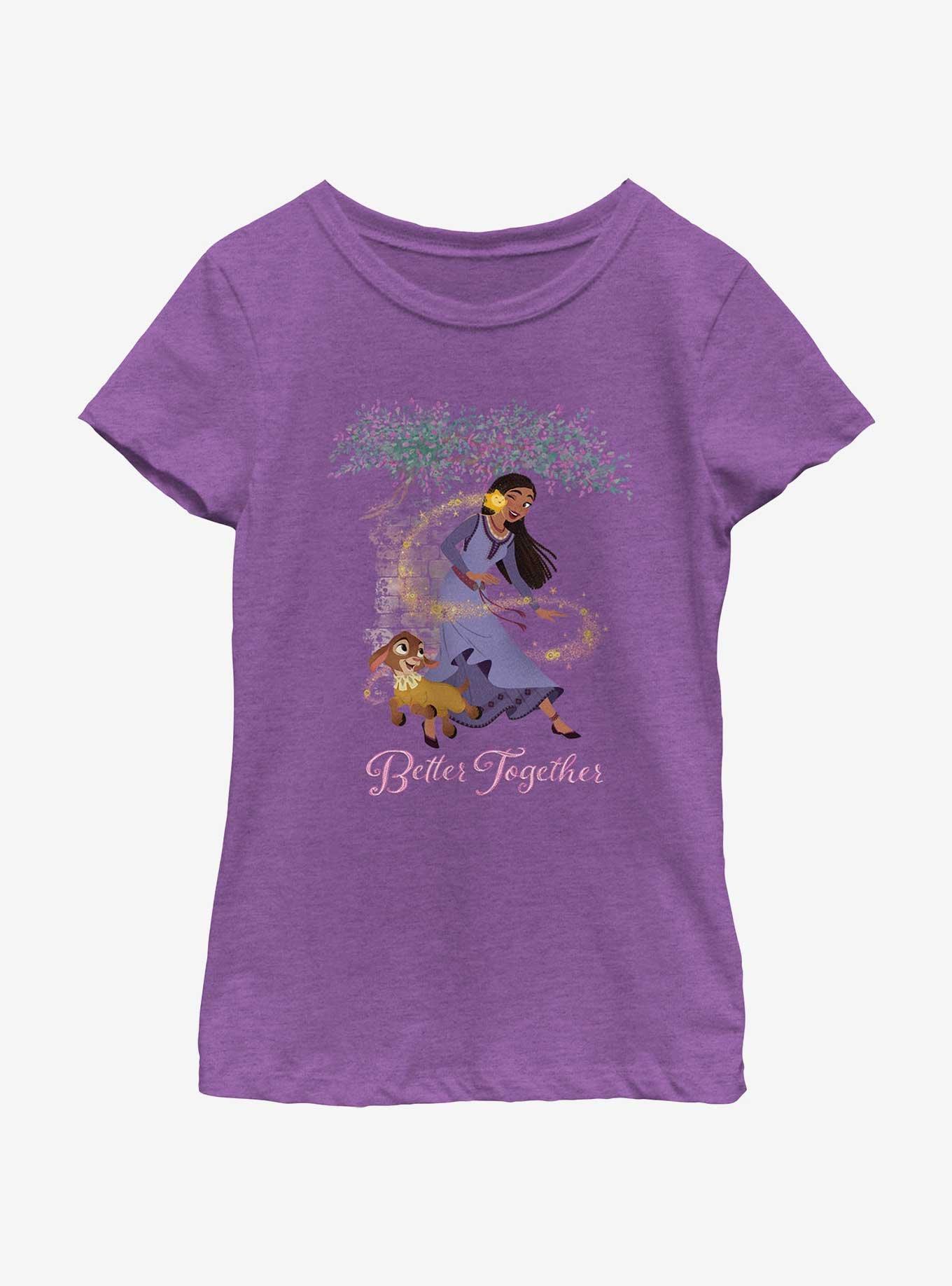 Disney Wish Better Together Youth Girls T-Shirt, , hi-res