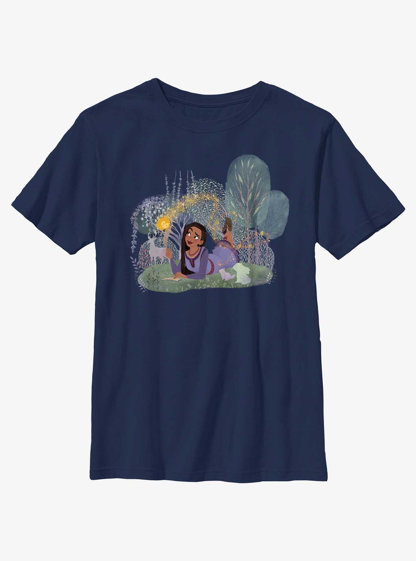 Disney Wish Nature Friends Asha and Star Youth T-Shirt, , hi-res