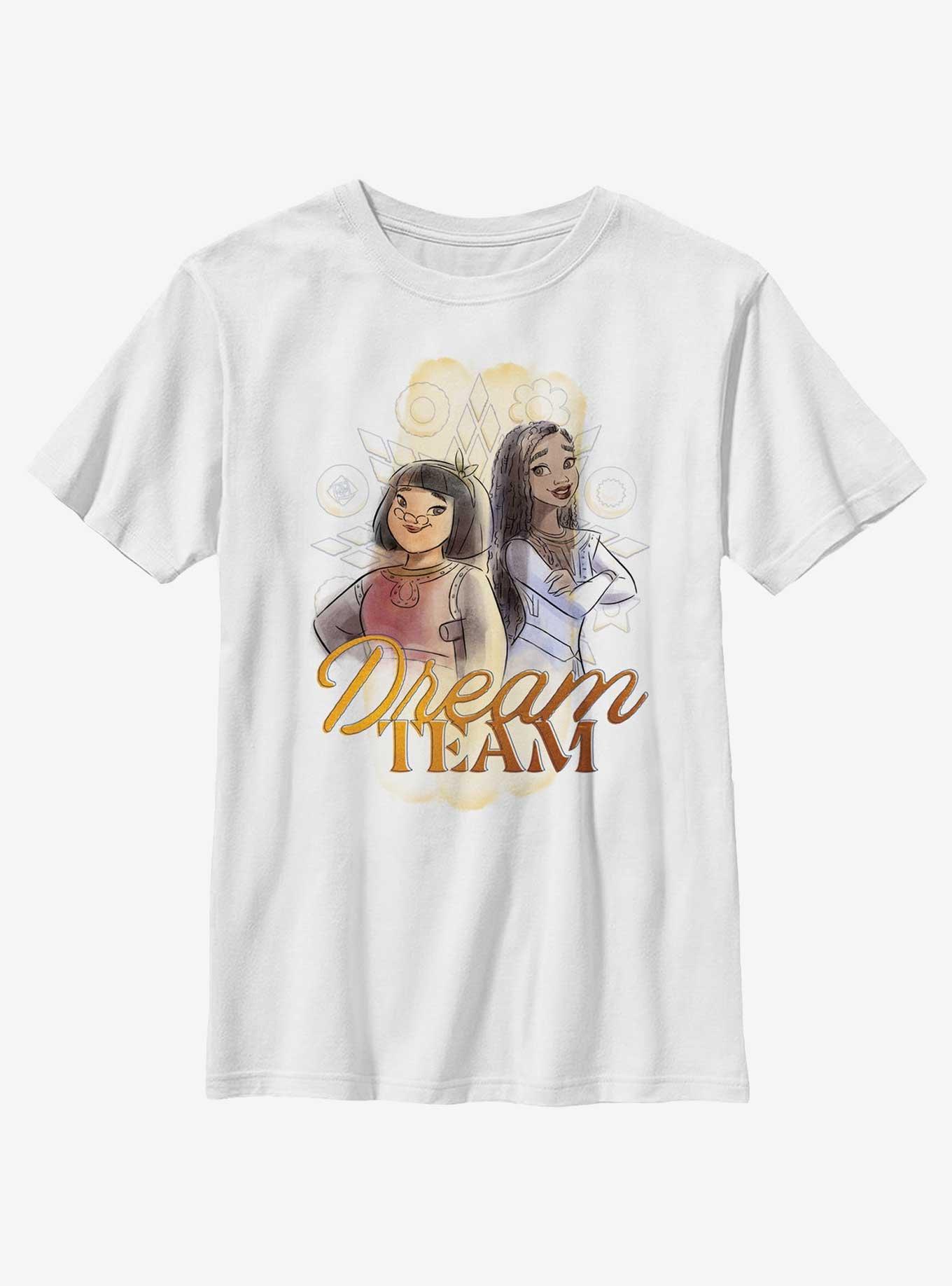 Disney Wish Dream Team Youth T-Shirt, WHITE, hi-res