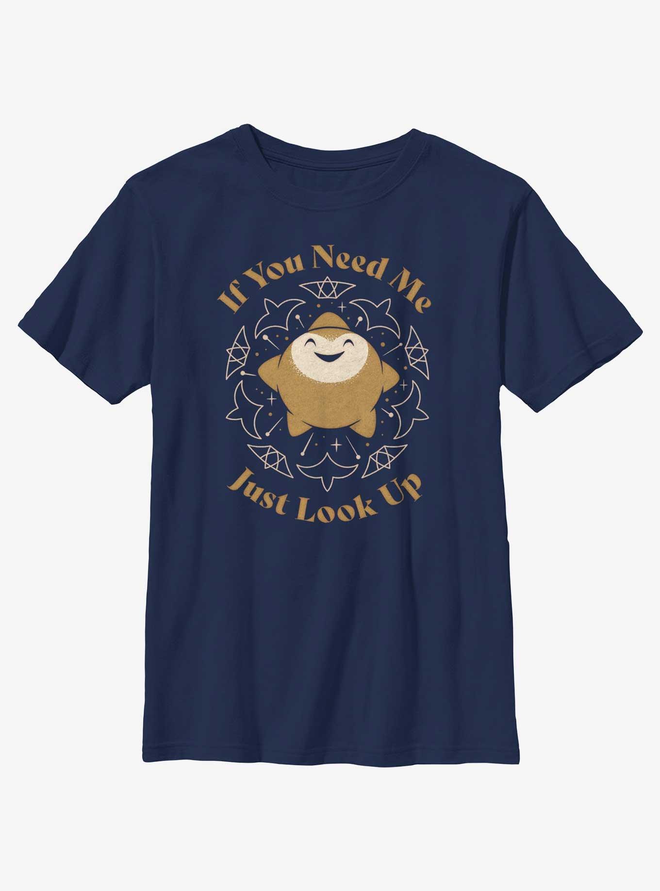 Disney Wish Star If You Need Me Just Look Up Youth T-Shirt, , hi-res