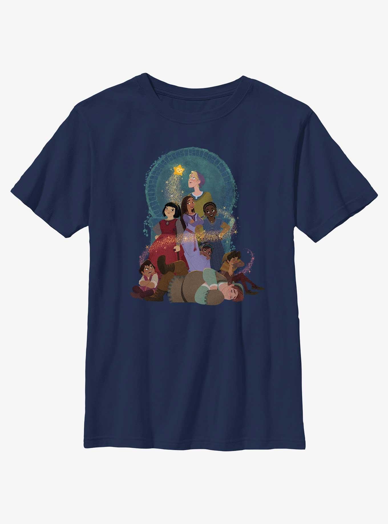 Disney Wish Group Shot Youth T-Shirt, , hi-res