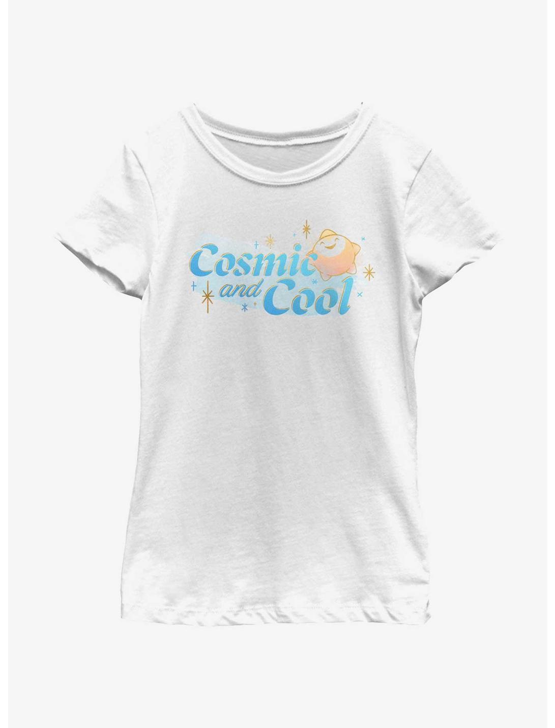 Disney Wish Cosmic And Cool Youth Girls T-Shirt, WHITE, hi-res