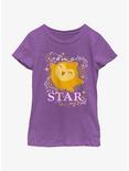 Disney Wish I'm A Star Youth Girls T-Shirt, PURPLE BERRY, hi-res