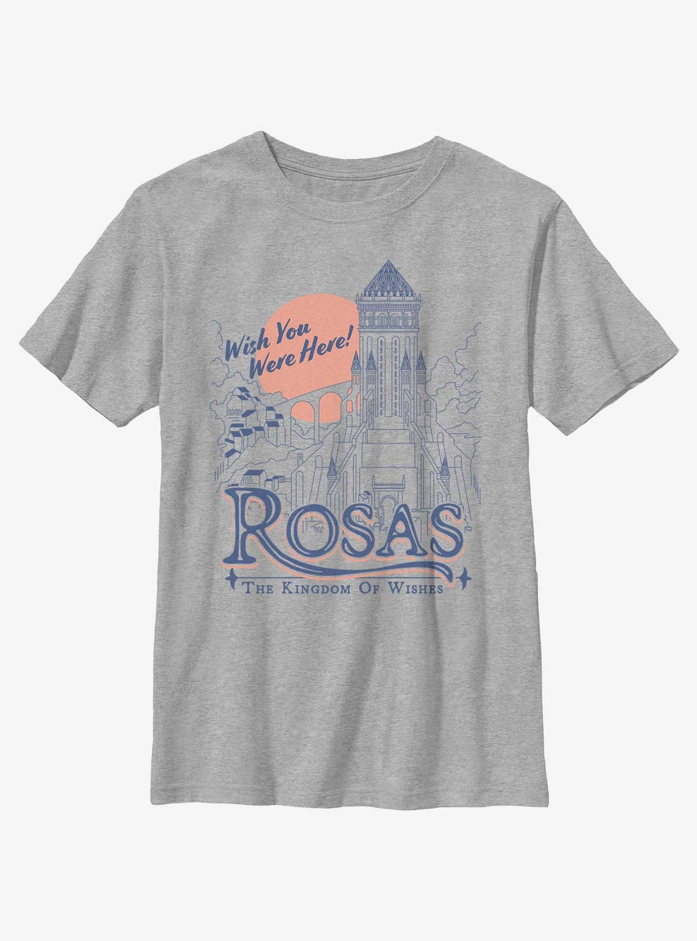 Disney Wish Rosas The Kingdom of Wishes Youth T-Shirt, , hi-res