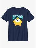 Disney Wish My Star Birthday Youth T-Shirt, NAVY, hi-res