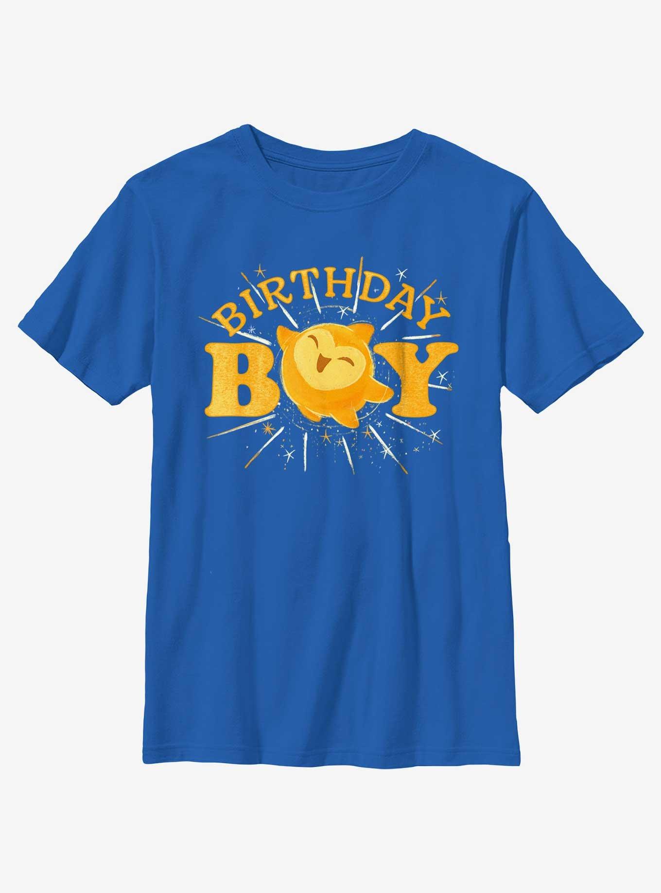 Disney Wish Star Birthday Boy Youth T-Shirt, ROYAL, hi-res