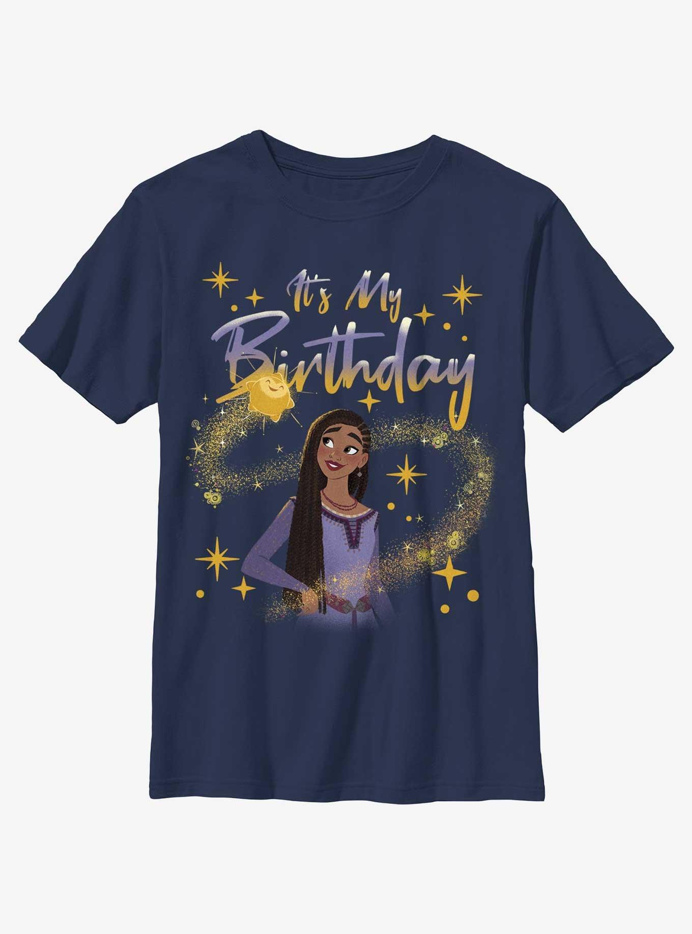 Disney Wish It's My Birthday Youth T-Shirt, , hi-res
