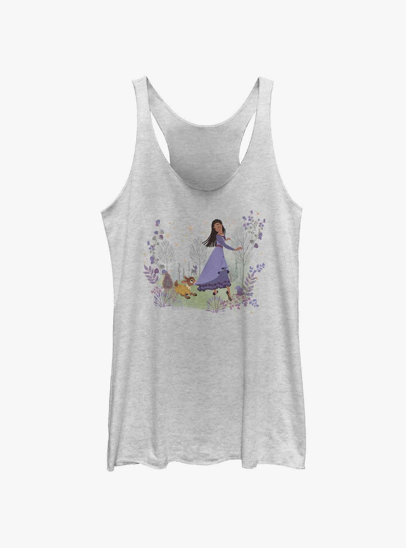 Disney Wish Magic Friends Asha and Valentino Womens Tank Top, , hi-res