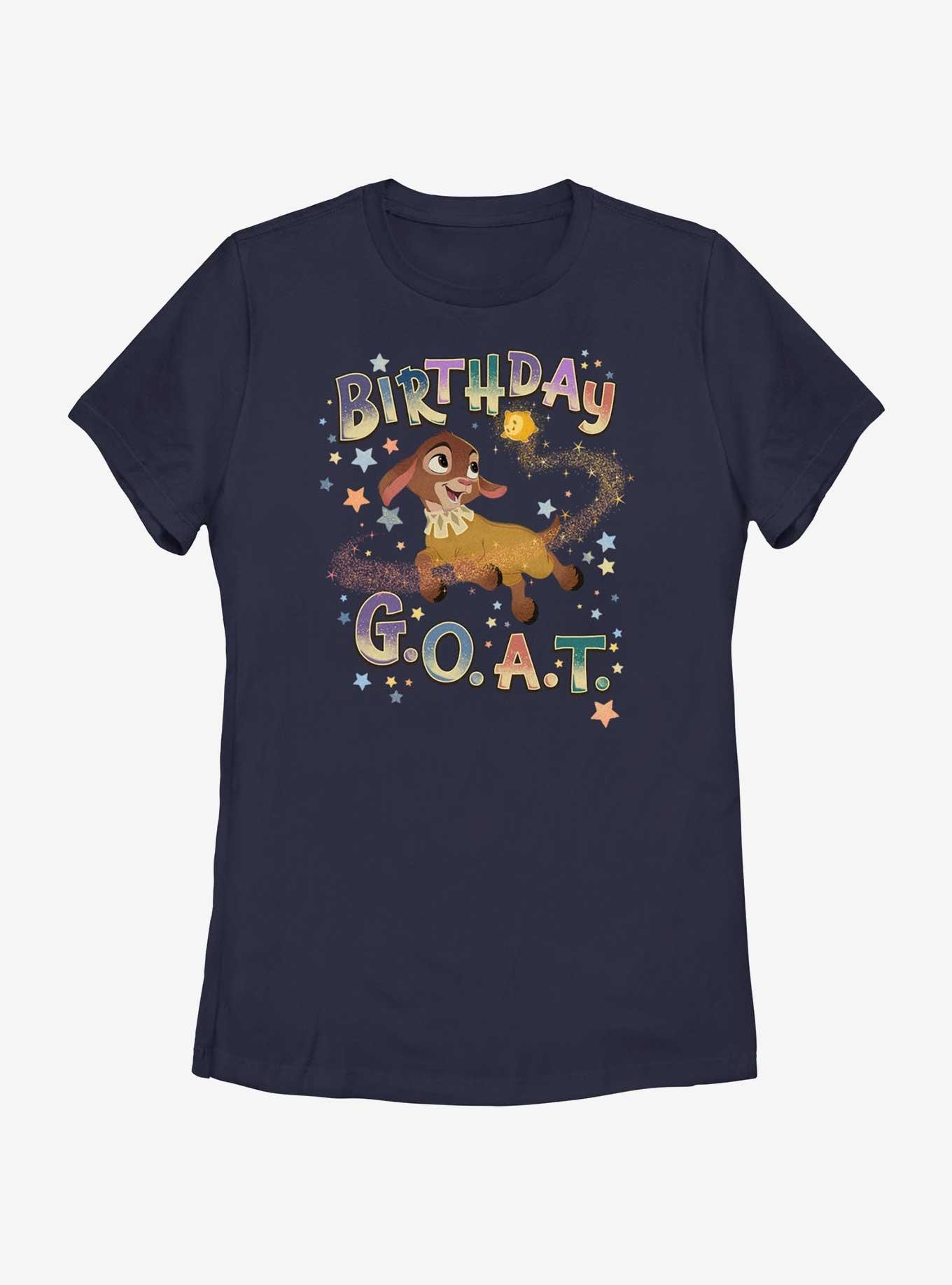 Disney Wish Birthday Goat Womens T-Shirt, NAVY, hi-res