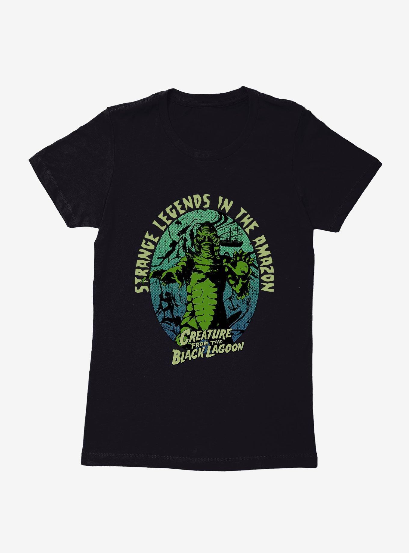 Creature From The Black Lagoon Strange Legends Womens T-Shirt, , hi-res