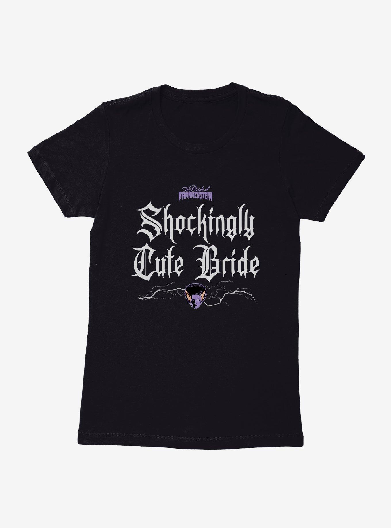 Bride Of Frankenstein Shockingly Cute Bride Womens T-Shirt, , hi-res