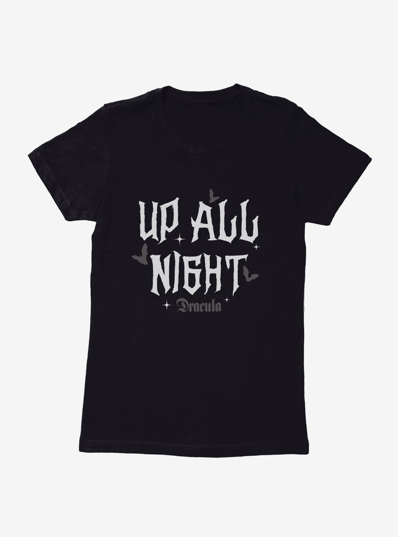 Universal Monsters Dracula Up All Night Womens T-Shirt, , hi-res