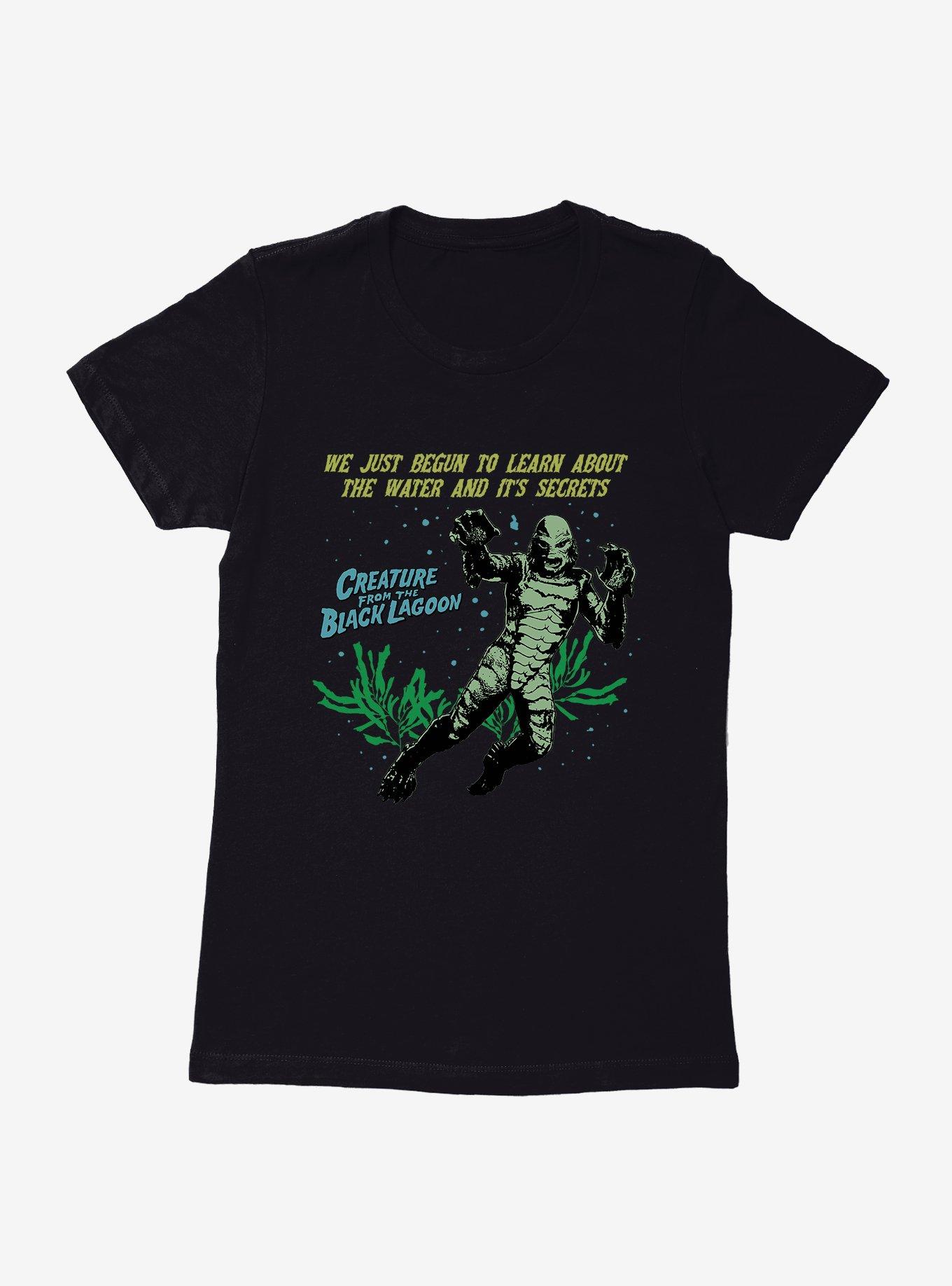Creature From The Black Lagoon Water And It's Secrets Womens T-Shirt, , hi-res